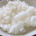 Nikuno Maruchou - 白米はややパサつき気味
