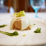 シュマン - フォアグラムースと新玉ねぎのテクスチャー