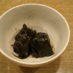 春のお店 - 付出し（ニシンの昆布巻き）