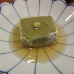 蕎麦　もり木 - ヨモギ麩