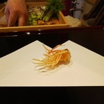 天ぷら たけうち - 車海老頭