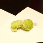 天ぷら たけうち - 長崎西海の空豆