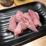 レモンサワー500円飲み放題 焼肉ホルモン酒場1129 - 〇とんトロ380円