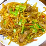 あけぼの食堂 - 焼きそば 上から