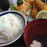 伊勢乃 - ごはん　お吸い物