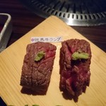 極上焼肉 善匠 - 但馬牛ランプにぎり