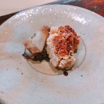 菊鮨 - 鯛の真子と煮タコ