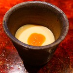 菊鮨 - あさりとこのわたの茶碗蒸し