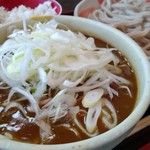 小平うどん - カレーつけ汁葱増し