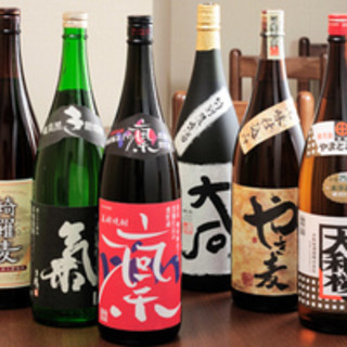 選りすぐりの日本酒は常時4～5種類ご用意◆飲み放題あり