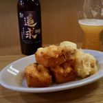 サエキ飯店 - エビトーストと揚げ大根もち