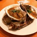 南インド料理DAL - 厚岸産殻付きカキの焼きラッサム