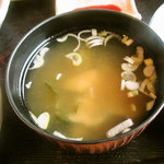 松輪 - 味噌汁