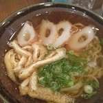 うどんさろんふなもと - うどん（小）ちくわ入り