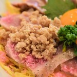 とん唐てん - 生親子丼　桜バージョン