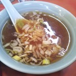 丸吉飯店 - セットのスープ(2019年4月26日撮影)