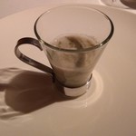 フィオッキ - ホワイトアスパラガス　アオサ海苔