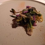 フィオッキ - 山菜とエスカルゴのタヤリン