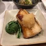 菜をさら - 焼き魚、ブリ