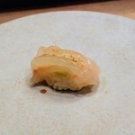 すし処 みや古分店 - ボタン海老昆布〆