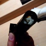 匠 進吾 - 手巻き寿司はウニ