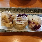 ちゅらさん亭 - 紅イモ天ぷら