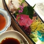 くろぎ - 【2011.11.15】お造り：鱧、鮪