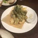 ヤマセ - 春山菜と白身魚のフリット