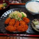 江戸家 - カキフライ定食