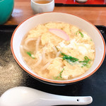 うどん屋池澤湯 - 卵とじうどん  550円