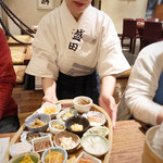 蔵人厨 金鯱 - 先付けは、好きなものを選ぶ