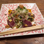 蔵人厨 金鯱 - 初ガツオのたたきサラダ