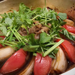 蔵人厨 金鯱 - 飛騨牛のトマトすき焼き