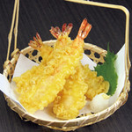 居酒屋八角 - 天ぷら盛り合わせ