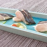 居酒屋八角 - 炙り（お刺身）各種」