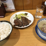 味の牛たん 喜助 - 3枚定食1550円＋税