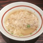 野口太郎 - 鯛めしを白子出汁でお茶漬けに