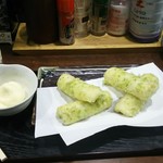 やきとり倶楽部 - ちくわの磯辺揚げ