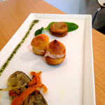 コムデジュルノー - 魚介のオードブル