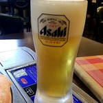 石焼ビビンパハウス - 生ビール：480円