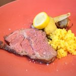 ビストロ カシ - 仔羊のロティ(2人分に分けた量)