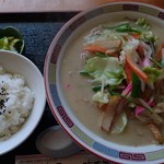 しずか - ちゃんぽんランチ780円