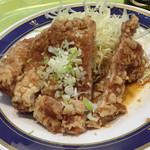 北京餃子 - 2019年4月。油淋鶏500円。