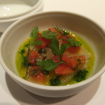 レストラン ラッセ - 淡路アマガレイ　カルパッチョ