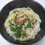 Fujimi Udon - 「釜玉（1.5玉）」350円