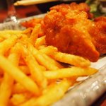 寛永通宝 - ポテト＆から揚げ