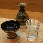 Kyouryourifujimoto - 日本酒は「黒龍」のあと「美丈夫」を