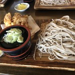 そば処　すぎ - もりげそ 大盛り