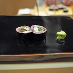 日本橋蛎殻町 すぎた - 【握り】鯖の巻物