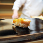 日本橋蛎殻町 すぎた - 【握り】子持ちヤリイカ